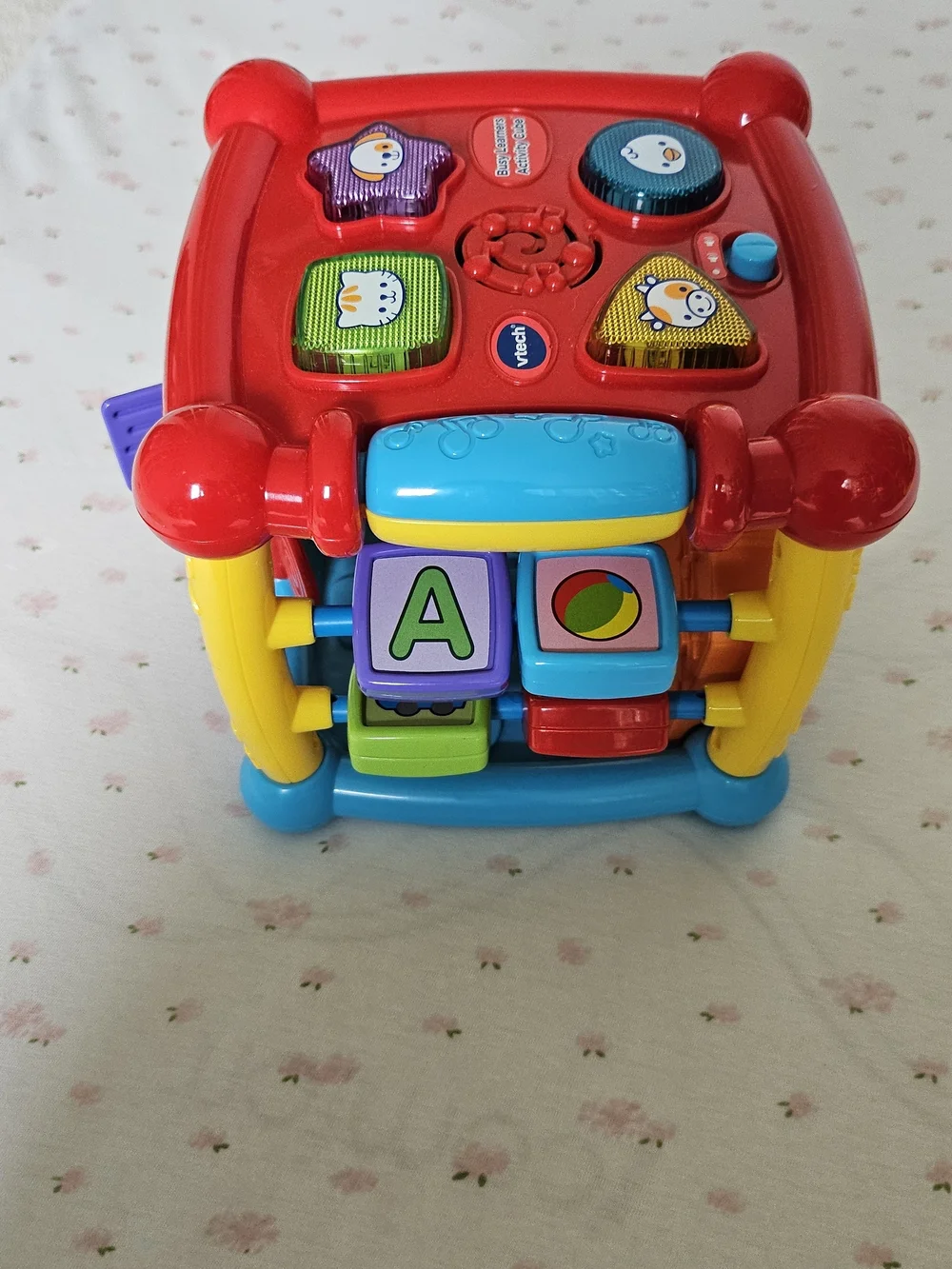 Colorful Interactive Kids Learning Toy Set - Red, Yellow, Blue